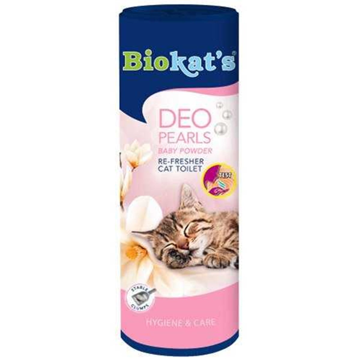 Biokats Deo Pearls Bebek Pudralı 700 gr Kedi Kumu Koku Giderici