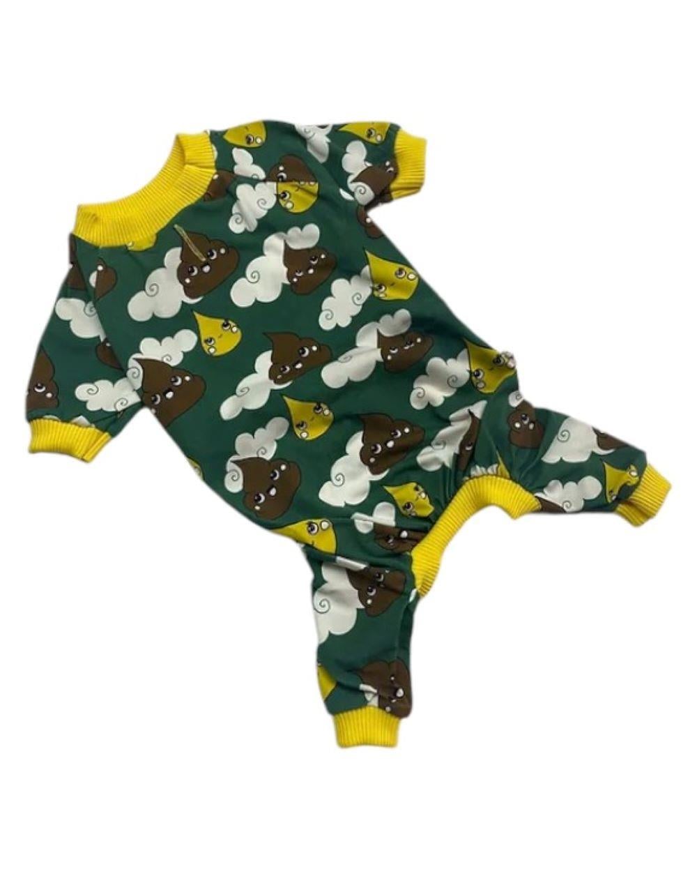 Miniş Oh Shit! Esnek Penye Küçük Irk Köpek Tulumu