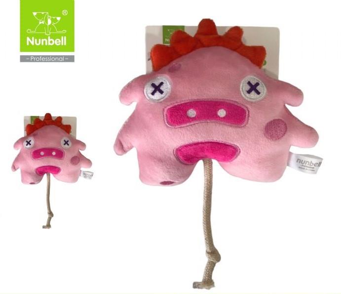 Nunbell Sesli Canavar Domuz Köpek Oyuncağı 25 cm