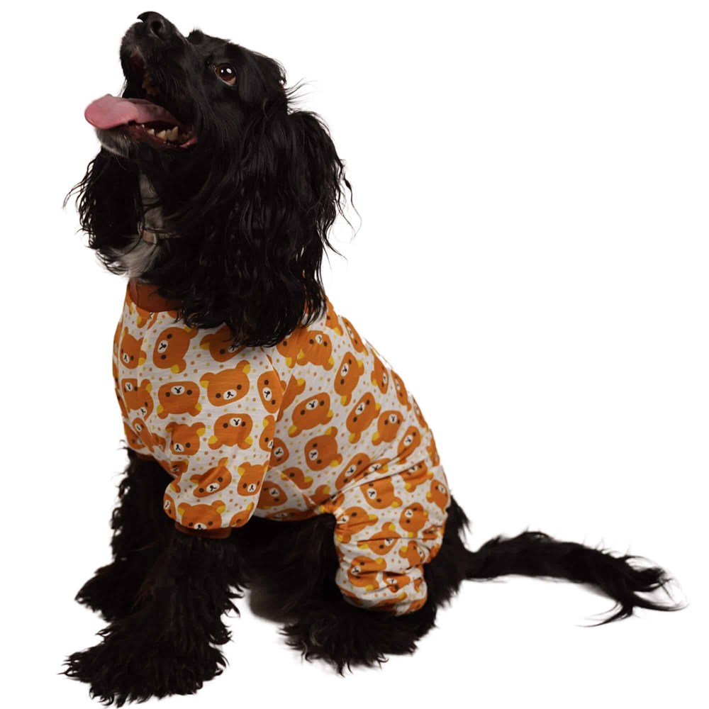 Pawstar Bear Küçük Köpek Penye Tulum Pijama