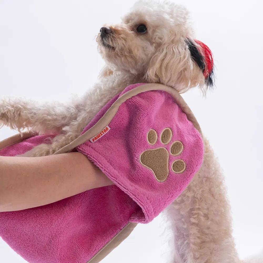 PawStar 26045 Pembe Evcil Hayvan Kurulama Havlusu