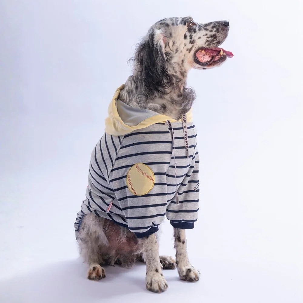 PawStar 26769 Sarı Seattle Pitch Büyük Irk Hoodie
