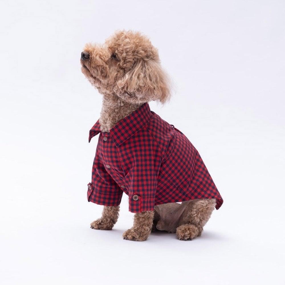 PawStar Kırmızı Luss Gömlek