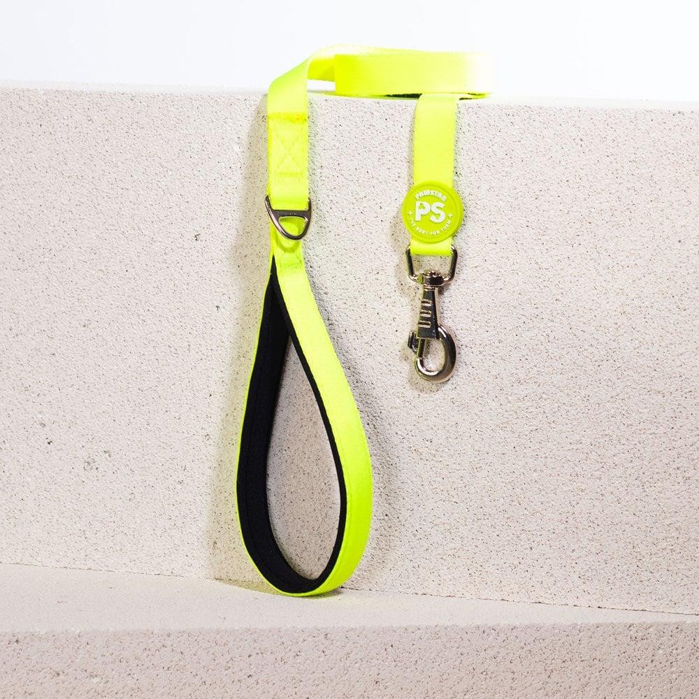 PawStar L01 Neon Sarı Sevk Kayışı