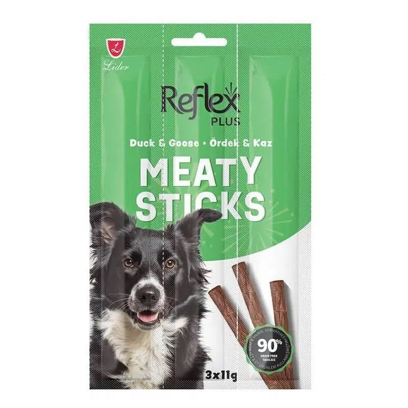 Reflex Plus Meaty Sticks Ördek ve Kaz Etli Köpek Ödül Çubuğu 11 Gr 3 Adet