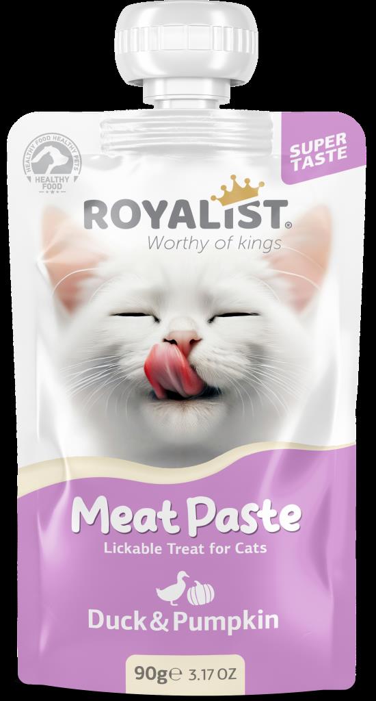 Royalist Meat Paste Ördekli ve Balkabaklı Kedi Ödülü 90 Gr