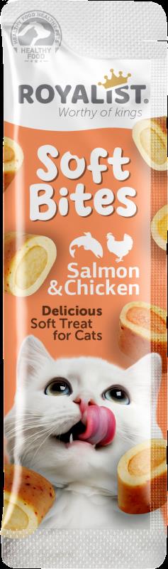 Royalist Soft Bites Somonlu ve Peynirli Kedi Ödülü 10 Gr