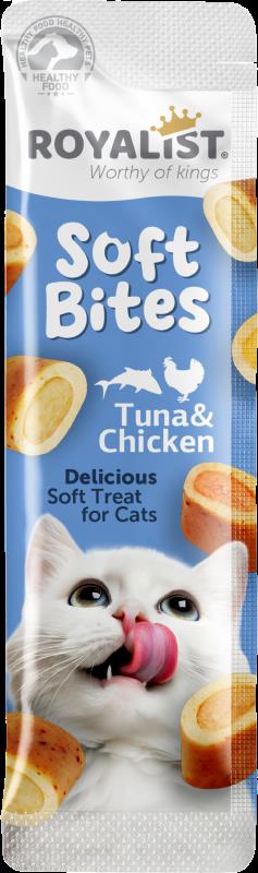 Royalist Soft Bites Ton Balıklı ve Peynirli Kedi Ödülü 10 Gr