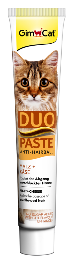 Gimcat Anti Hairball Duo Paste Tüy Yumağı Atılımını Kolaylaştırıcı Peynirli  Kedi Macunu 50 Gr | Hepsipatili.com