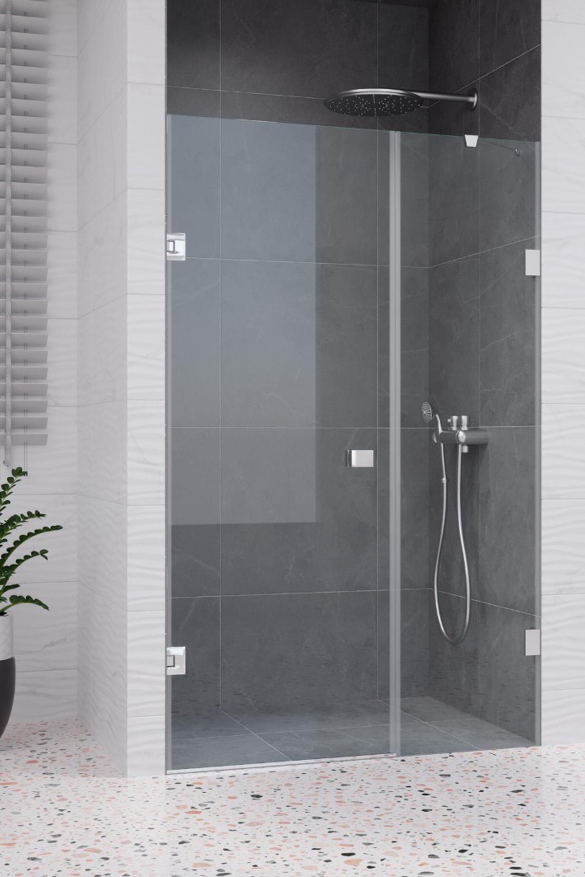 Lara Temperli 6 mm Ön Cephe Menteşeli Cam Duşakabin