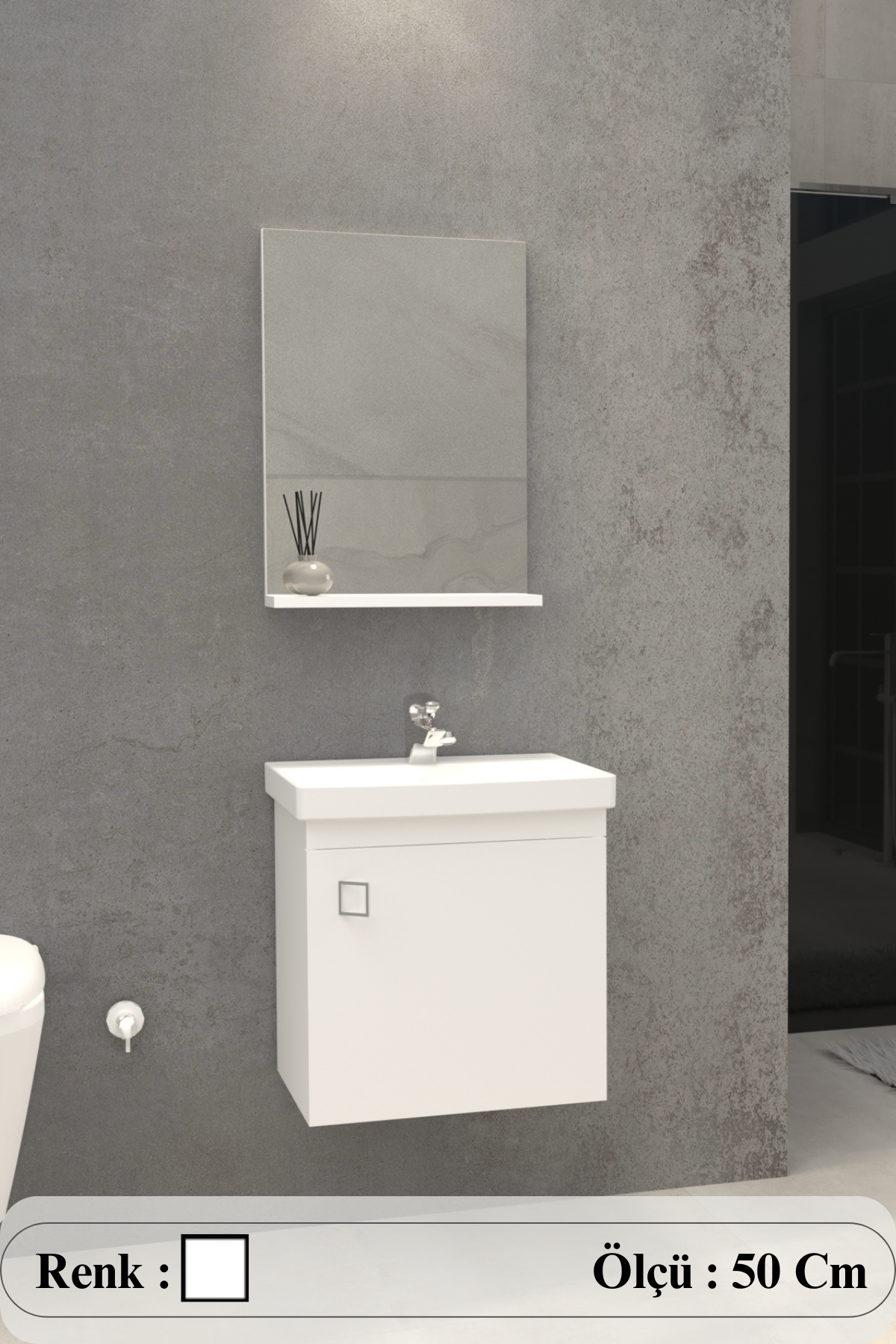 Micra Banyo Dolabı