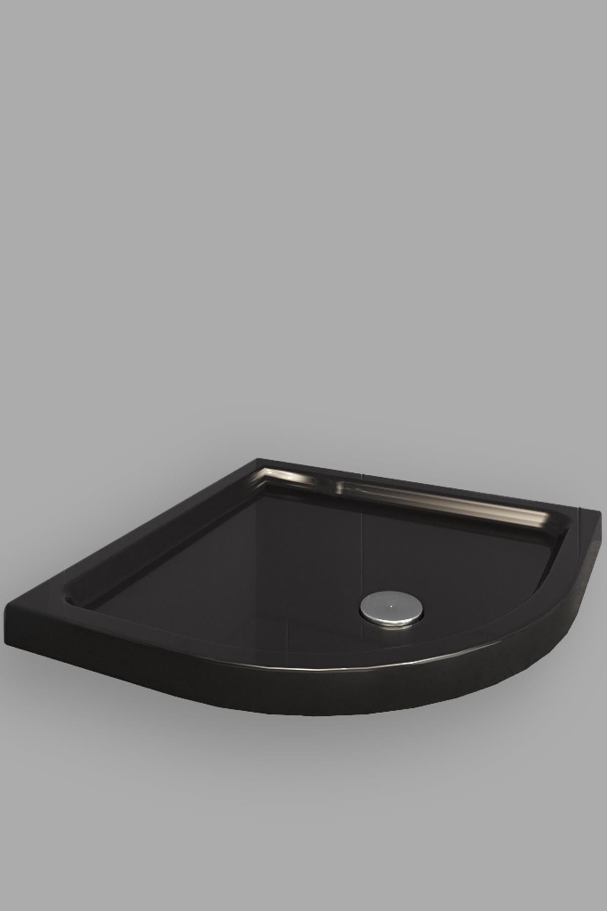 NETDEKO TULPAR OVAL FLAT SİYAH DUŞ TEKNESİ 