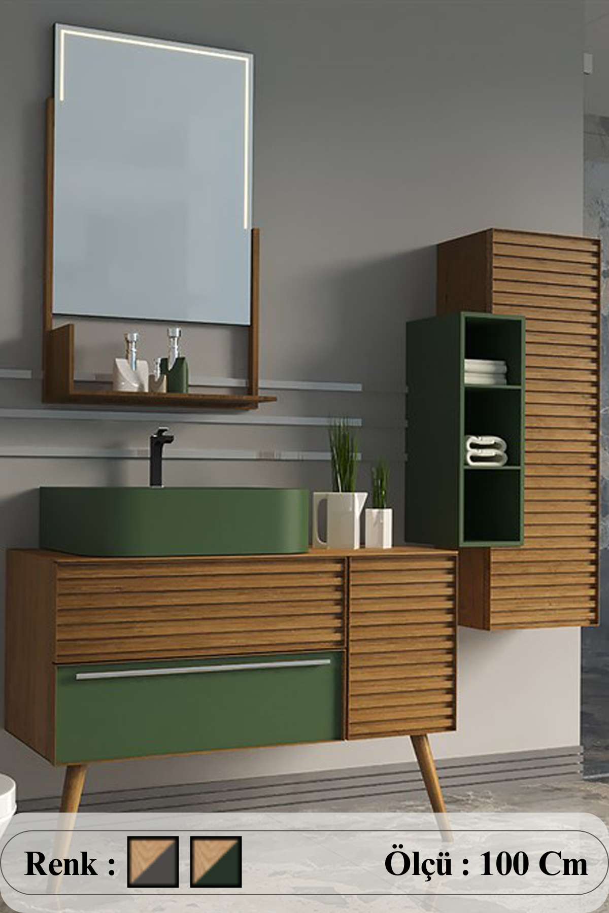 Zelena Banyo Dolabı