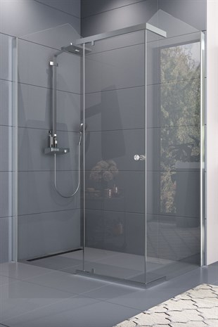 NETDEKO CAMELLIA KROM PROFİL MENTEŞELİ CAM DUŞAKABİN