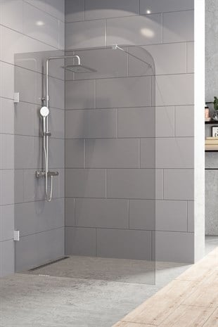 NETDEKO LİDYA KROM PROFİL MENTEŞELİ CAM DUŞAKABİN