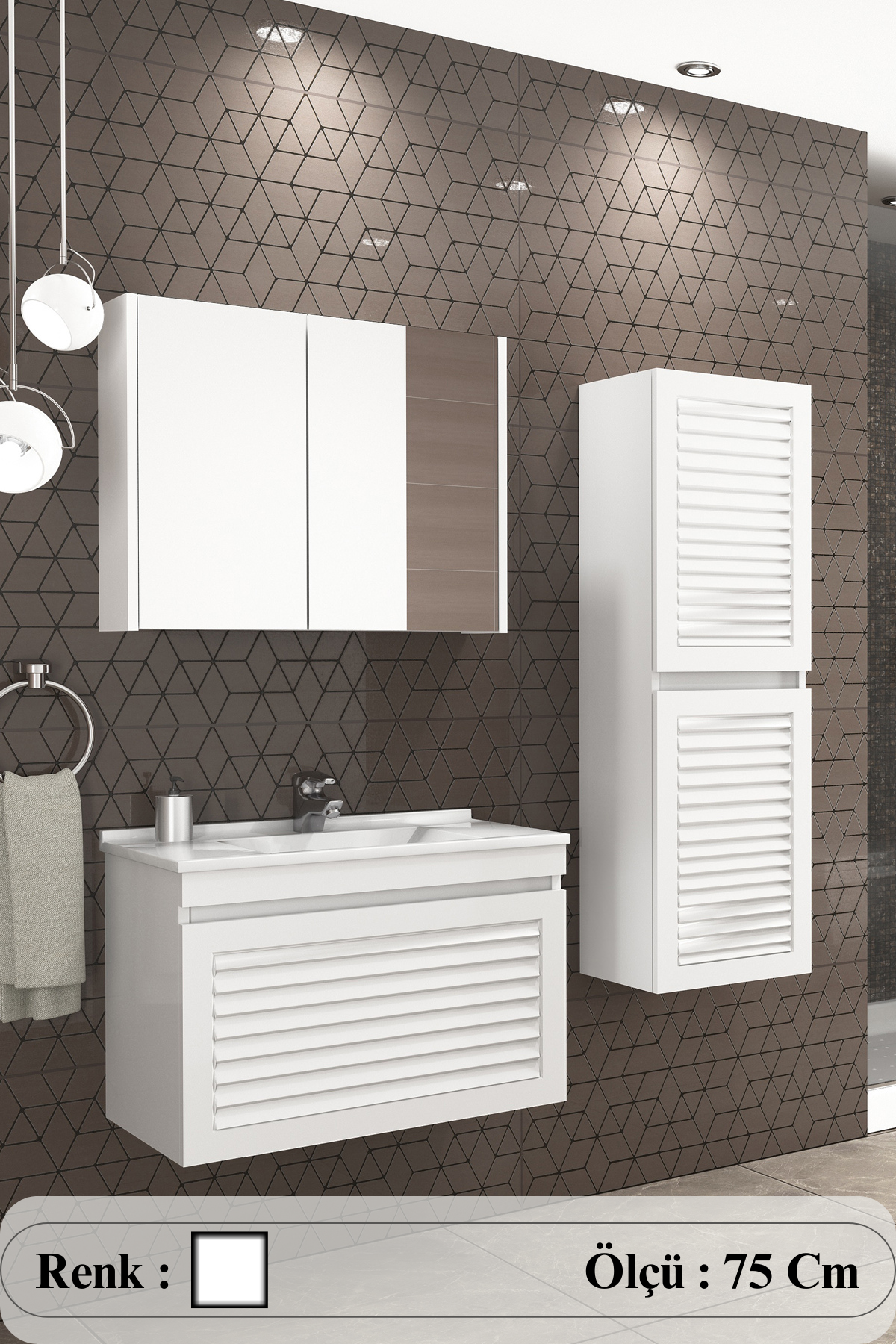 Blenda Banyo Dolabı