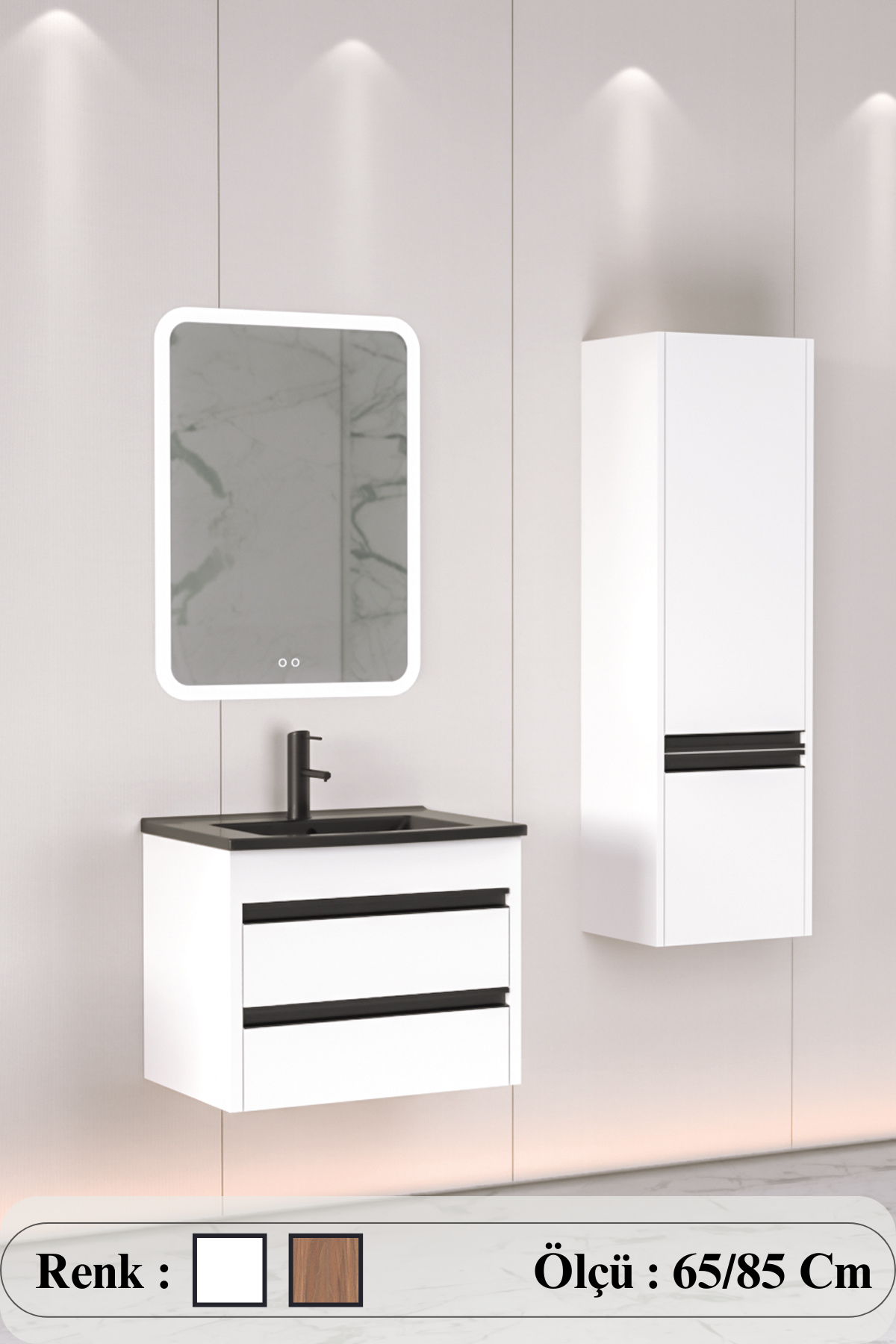 Levante Banyo Dolabı