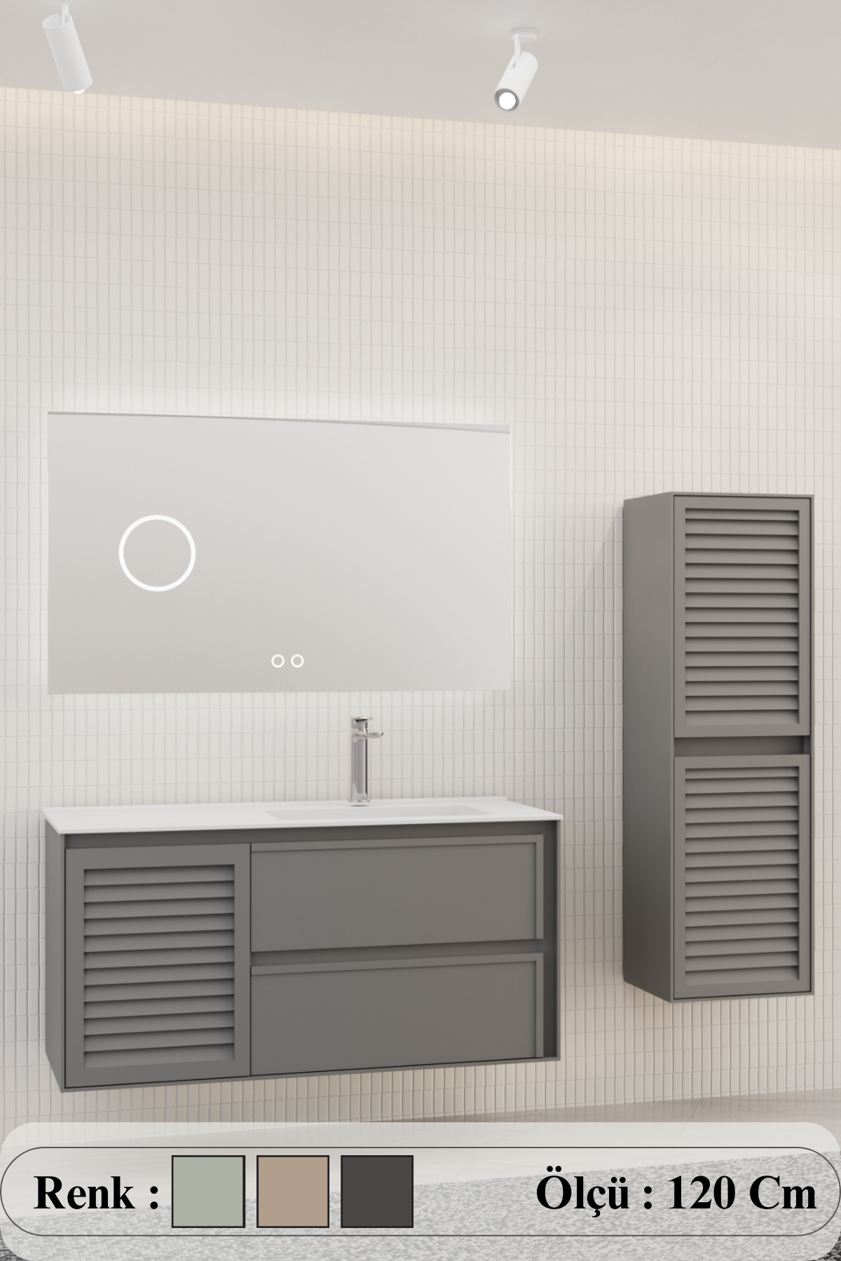 Linze Banyo Dolabı
