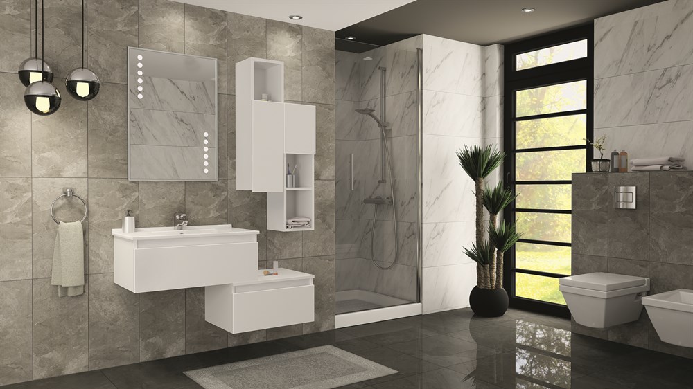 PAMİRA 120 CM BANYO DOLABI