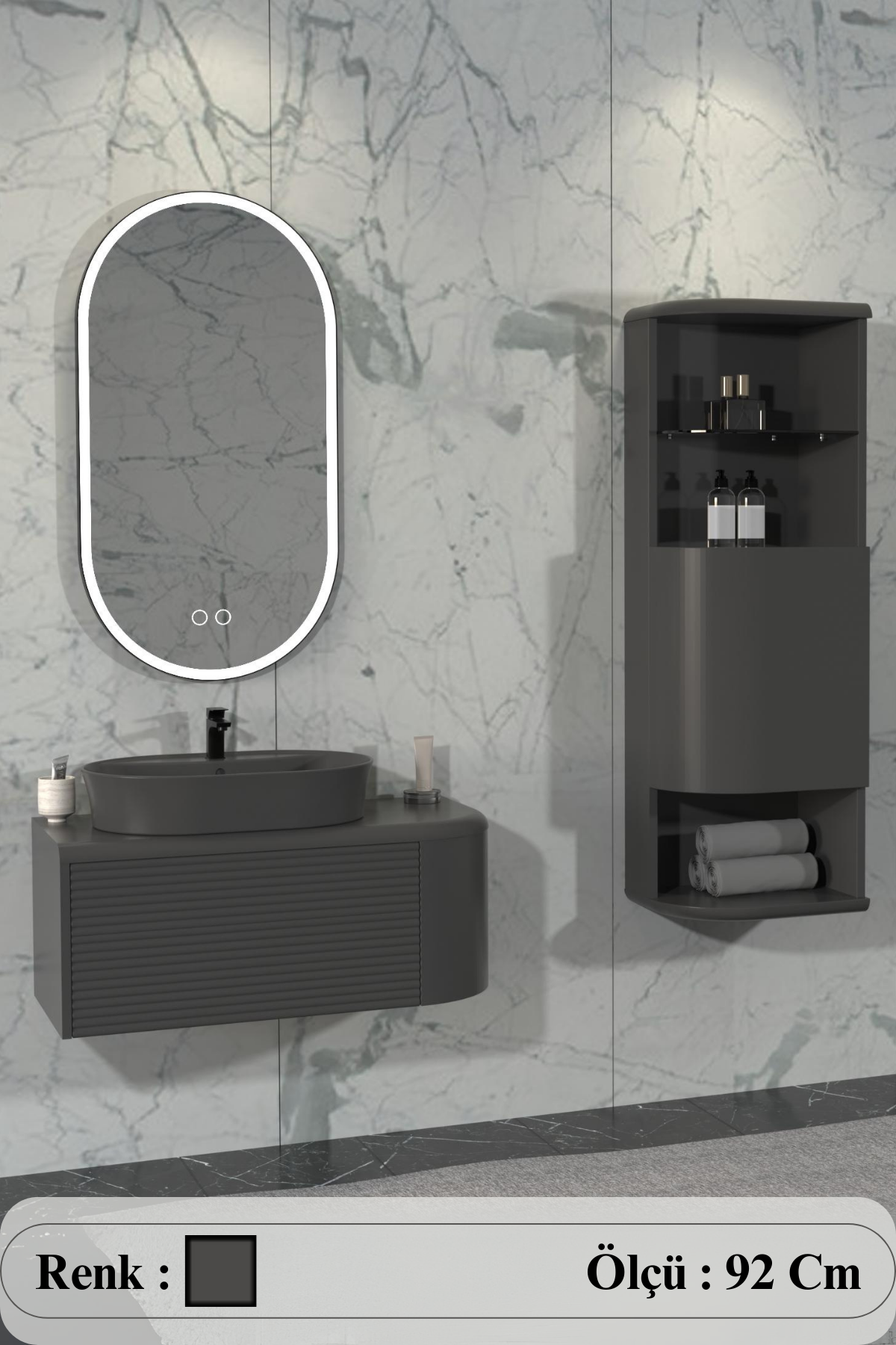 Siesta Banyo Dolabı