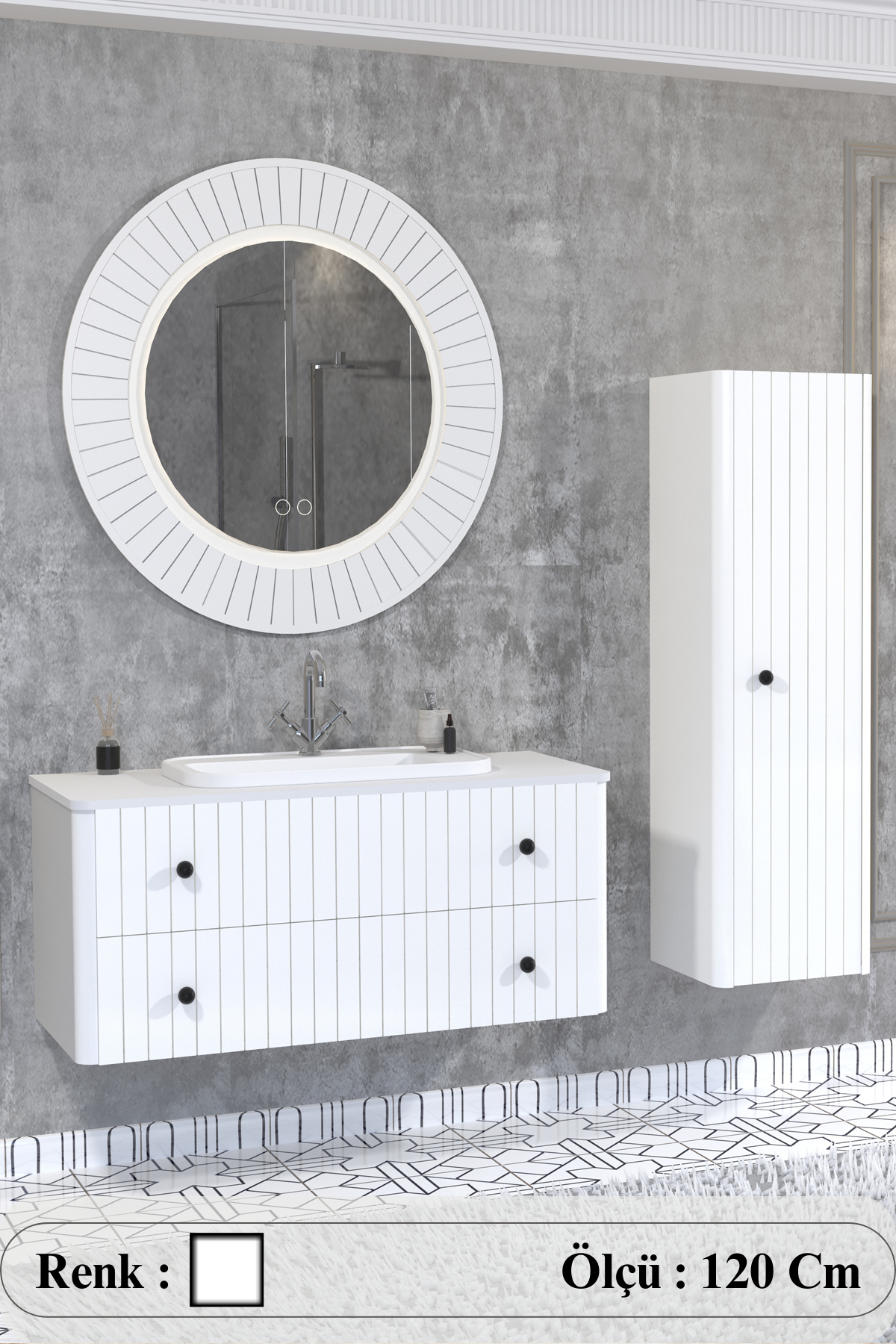 Solaris Banyo Dolabı