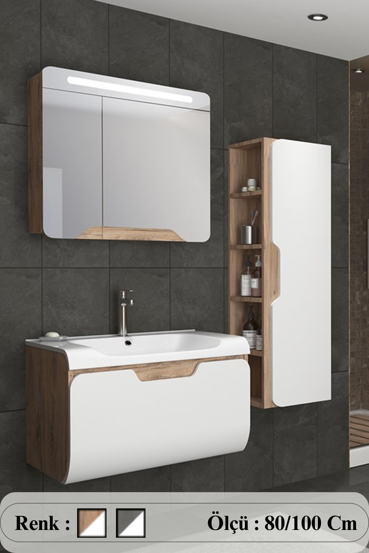 Tales Banyo Dolabı