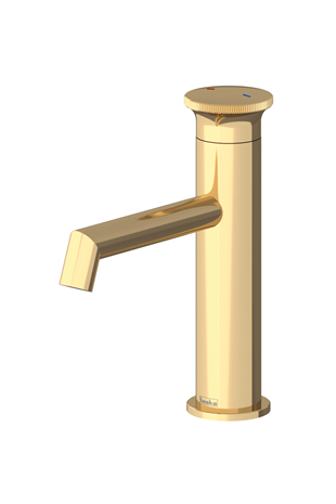 TeskaTeska Arte Leo S Lavabo Bataryası-AltınE 5517