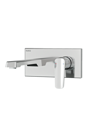 TeskaTeska Quasar Lavabo Bataryası-KromE 5100