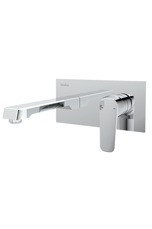 TeskaTeska Quasar Pro Lavabo Bataryası-KromE 5106