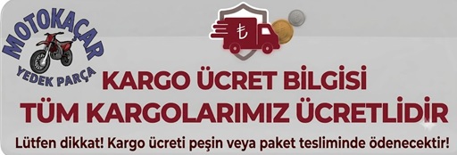 Teslimat Bilgisi:Ücretli Kargo