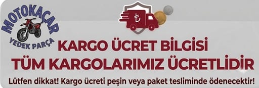 Teslimat Bilgisi:Ücretli Kargo