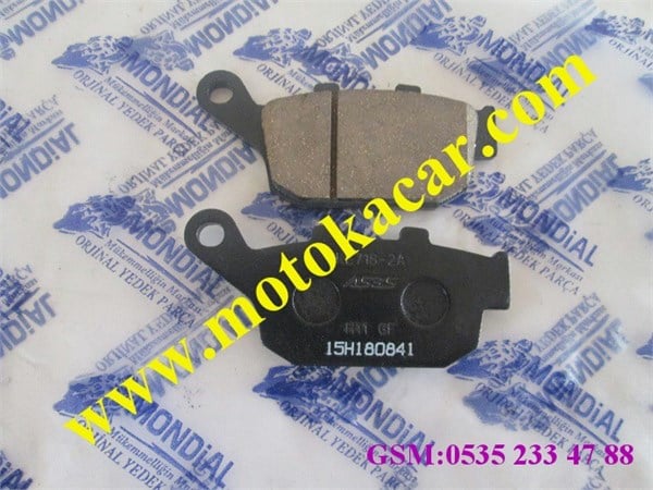 MONDİAL RX3 EVO 2016 ARKA FREN BALATASI ORJİNAL