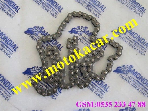 MONDİAL SENTOR 150 EKSANTRİK ZİNCİRİ 100L ORJİNAL