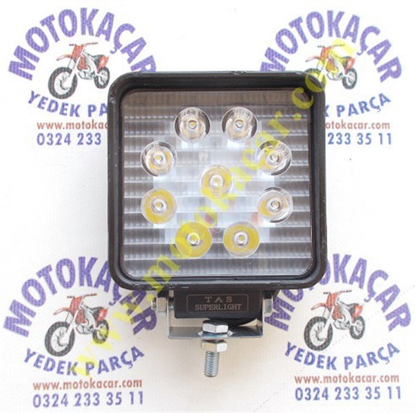9 LED ÇALIŞMA LAMBASI 12/80V 27W