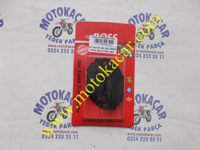 CF MOTO SR 250 ARKA FREN BALATASI ABS