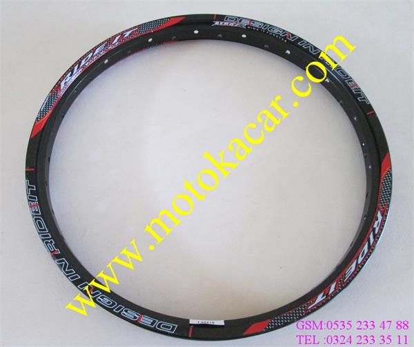 CG CUP RENKLİ JANT SİYAH 1.60X18 