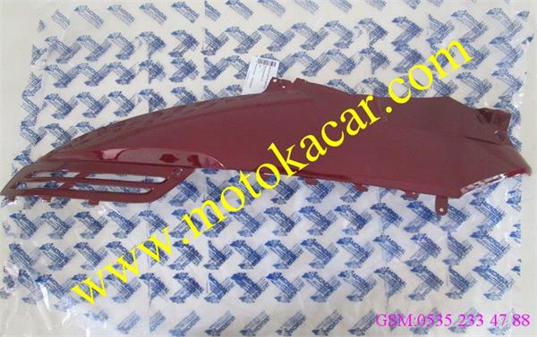 MONDİAL SCOOTER MT BORDO SOL SELE ALT YAN KAPAK ORJİNAL