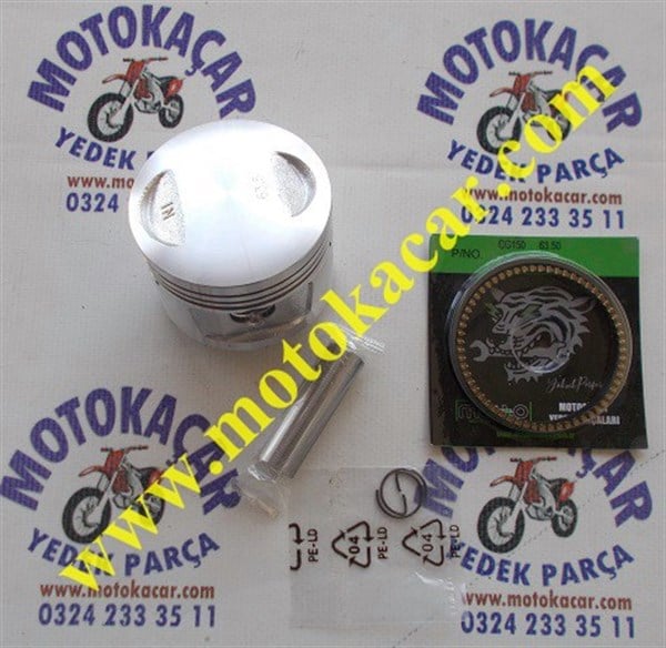 HONDA XL185 PİSTON SEKMAN SETİ 63.25.MM