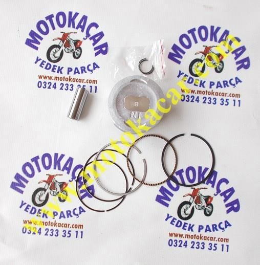 KUBA ZENZERO PİSTON SEKMAN TAKIMI 125CC 53,5.MM