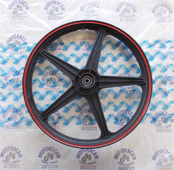 MONDİAL 100-125 SÜPERBOY İ ÖN JANT KIRMIZI ORJİNAL