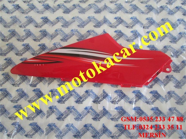 MONDİAL E-MON CUP ÖN SOL SELE ALTI YAN KAPAK KIRMIZI ORJİNAL