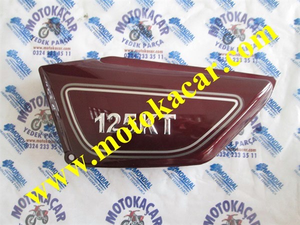 MONDİAL KT 125 SOL AKÜ KAPAĞI KIRMIZI ORJİNAL
