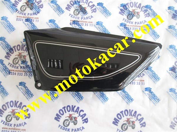MONDİAL KT 150 SOL AKÜ KAPAĞI SİYAH ORJİNAL