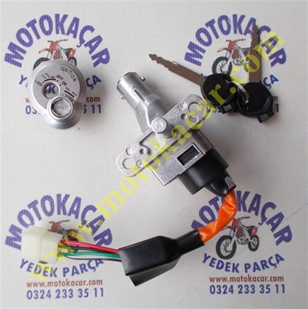 MOTOLUX RÜZGAR 50 KONTAK KİLİT SETİ ORJİNAL