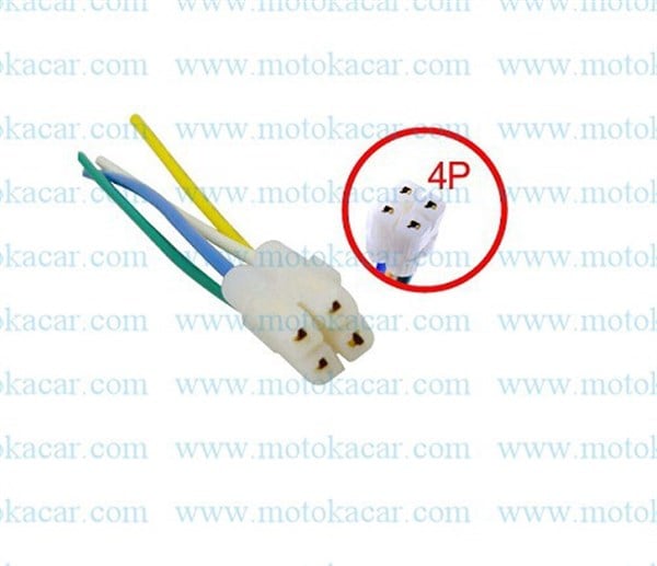 SCOOTER KABLOLU BEYİN SOKETİ 4LÜ