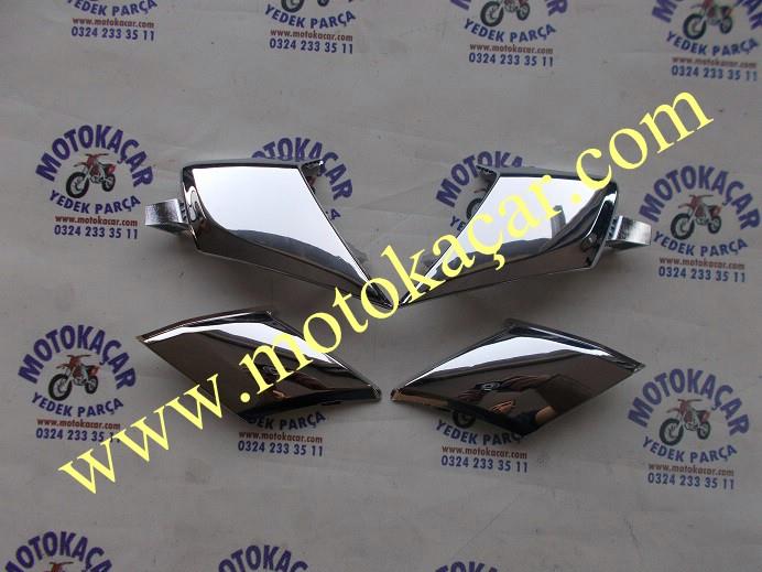 TVS JUPİTER 125 ÖN PANEL DEKORATİF KAPAK TAKIMI NİKELAJ