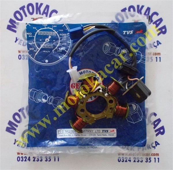 TVS PEP 75CC 90CC STATÖR ORJİNAL