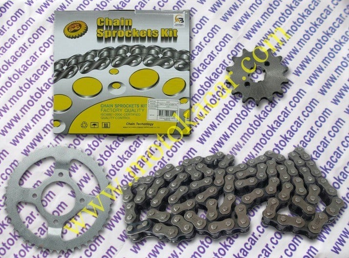 TVS Raider 125 Zincir Dişli Set 420h 126L-14T-46T