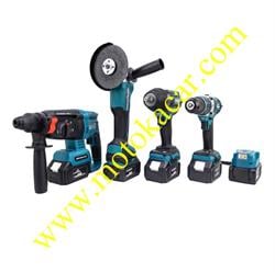 Beşli Set MK800 (Power Bank Led 13mm Ç.MANDREN+S.SIKMA+Ş.SPRAL+Ş.HİLTİ)