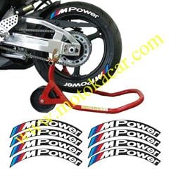 MPOWER LASTİK YAZISI BEYAZ